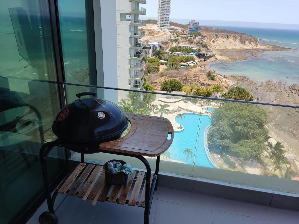 Departamento Suite Frente Al Mar Poseidon مانتا المظهر الخارجي الصورة