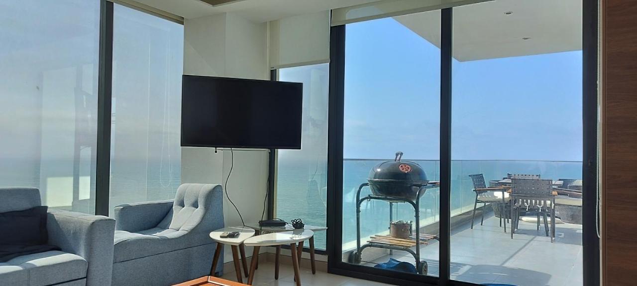 Departamento Suite Frente Al Mar Poseidon مانتا المظهر الخارجي الصورة