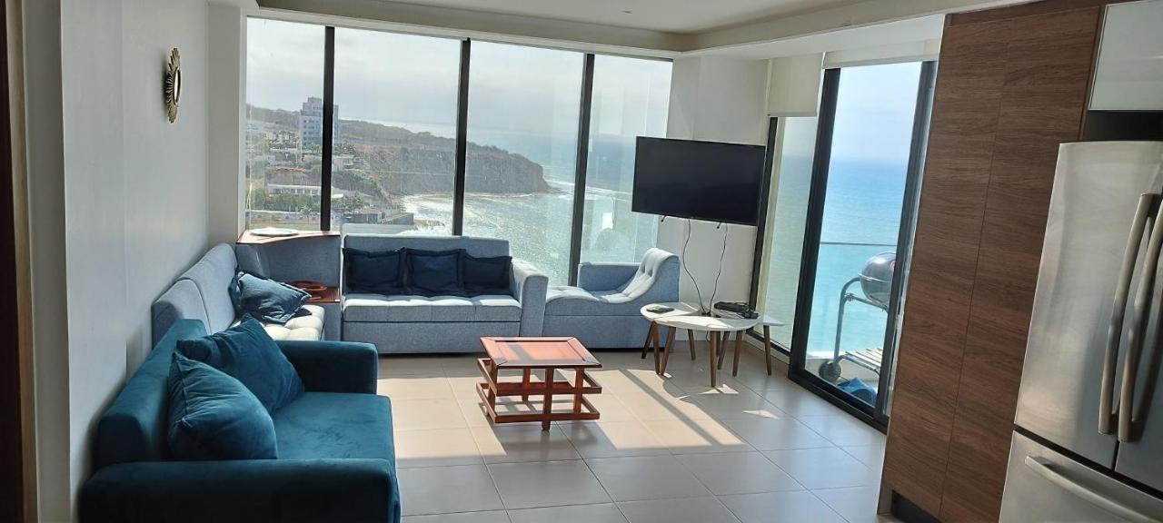 Departamento Suite Frente Al Mar Poseidon مانتا المظهر الخارجي الصورة